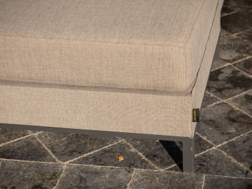 Preview: EXOTAN® Sicilie Gartenlounge Nanotex Taupe Links